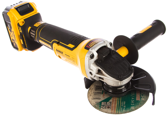 Аккумуляторная бесщеточная угловая шлифмашина DeWALT DCG405NT Аккумуляторная бесщеточная угловая шлифмашина DeWALT DCG405NT