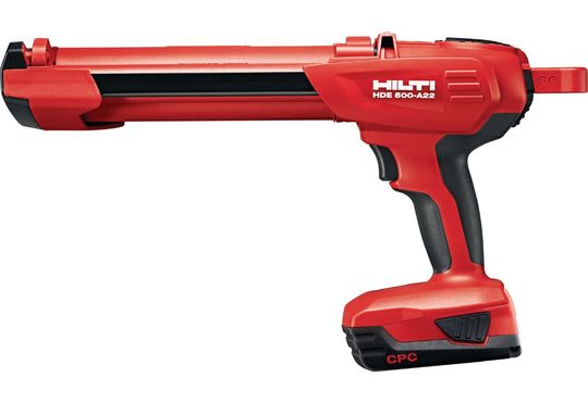 Аккумуляторный дозатор Hilti HDE 500-A22 для химических анкеров