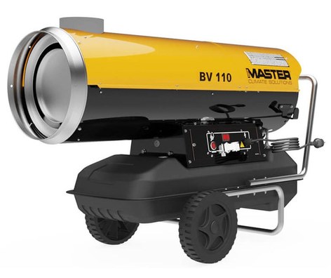 Дизельная тепловая пушка непрямого нагрева Master BV 110 E (б/у) уцененная в продажу Дизельная тепловая пушка непрямого нагрева Master BV 110 E (б/у) уцененная в продажу