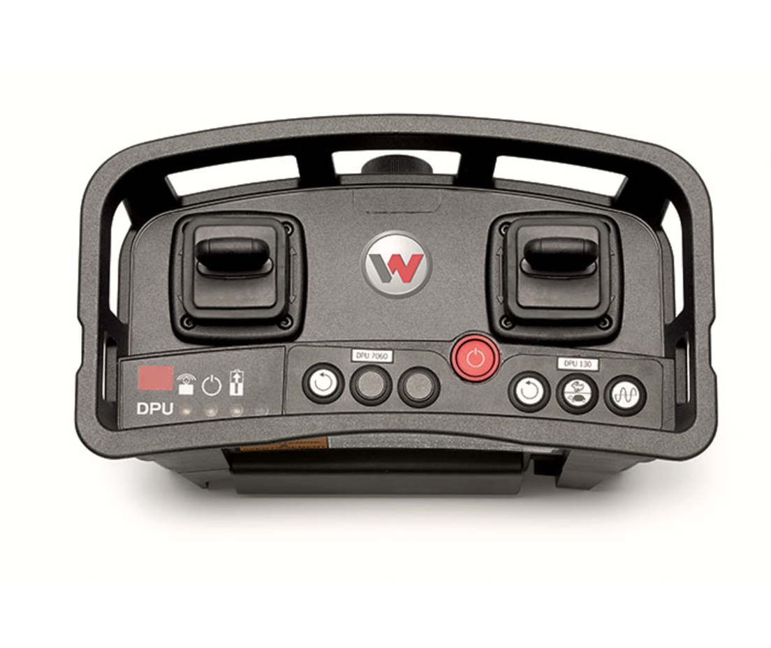 Дизельная виброплита с дистанционным управлением Wacker Neuson DPU 130 ...