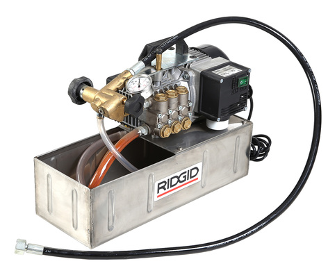 Электрический опрессовщик RIDGID 1460E 230V- 60 BAR (б/у) уцененный в продажу Электрический опрессовщик RIDGID 1460E 230V- 60 BAR (б/у) уцененный в продажу
