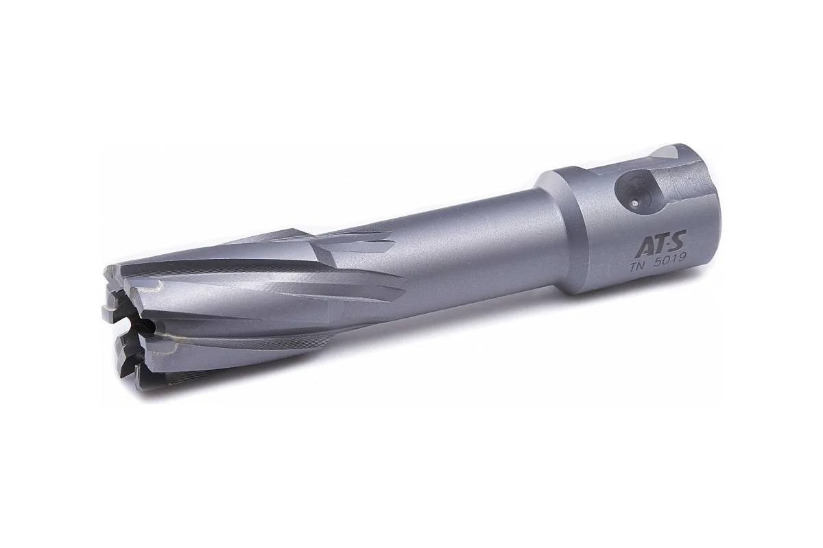 Сверло корончатое TCT (14х50 мм; Weldon 19) AT-S TN5014 Сверло корончатое TCT (14х50 мм; Weldon 19) AT-S TN5014
