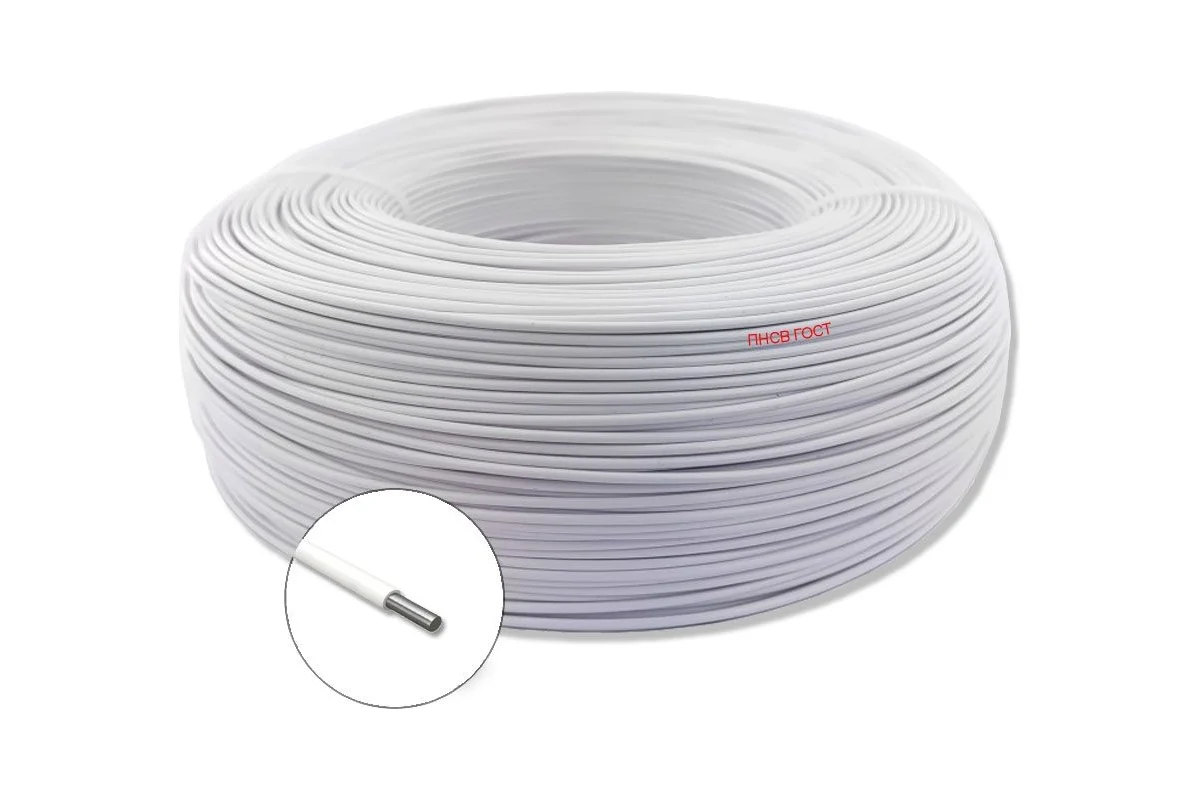 Провод греющий пнсв ПРОВОДНИК 1x1.2 мм2, 1000м OZ65706L1000