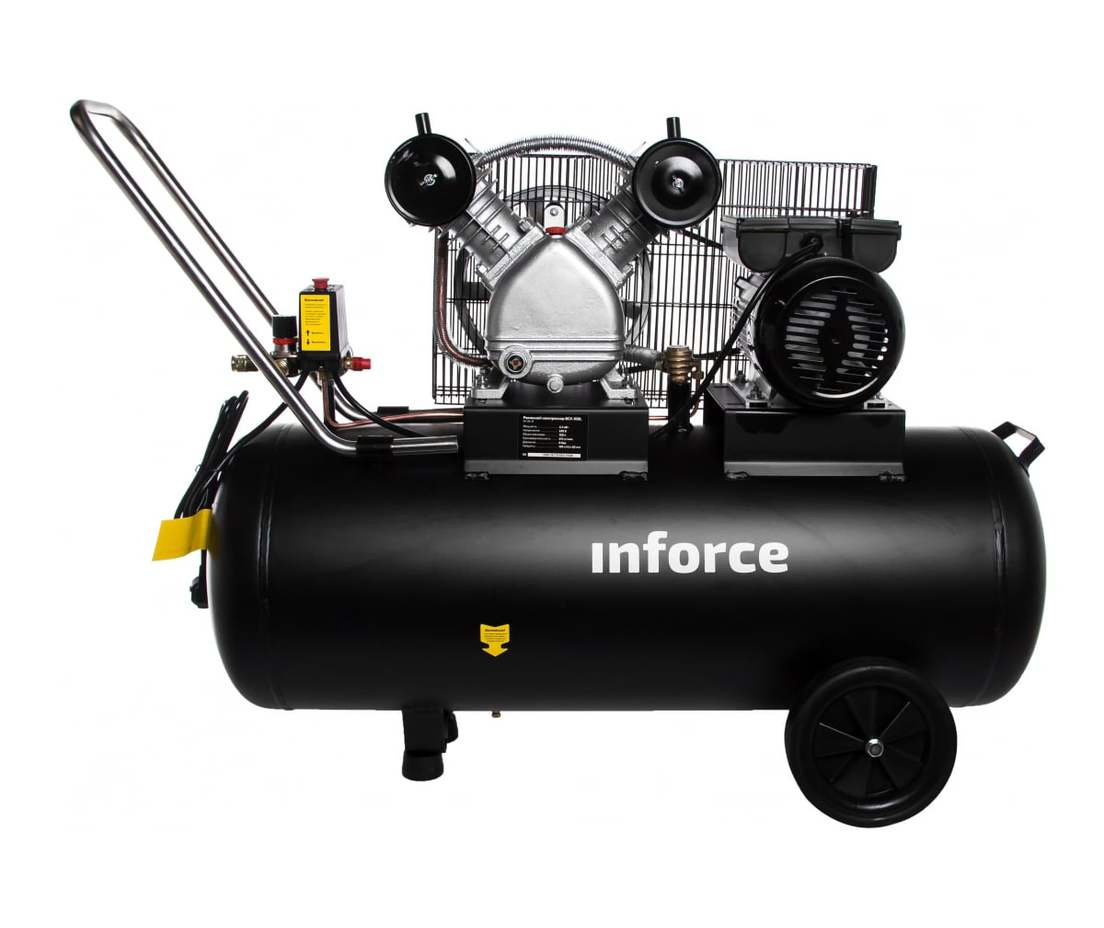 Ременной компрессор Inforce BCX-100L (б/у) уцененный в продажу