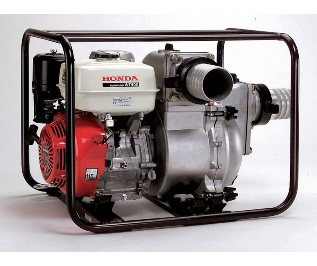 Бензиновая мотопомпа Honda WT40XK3DE (б/у) уцененная в продажу