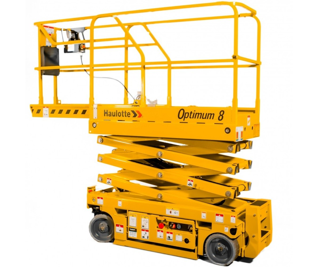Ножничный электрический подъемник Haulotte OPTIMUM 8 (б/у) уцененный в продажу