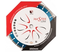 Круг алмазный сегментный 1A1RSS Master Line (350х25.4 мм) по железобетону Diam 000503