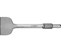 Зубило лопаточное БУРАН 75х400 мм, HEX 30 Зубр 29375-75-400