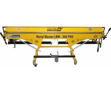 Листогиб METALMASTER мобильный для работы с жестью LBМ 300 PRO Листогиб METALMASTER мобильный для работы с жестью LBМ 300 PRO