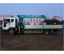 Перевозка манипулятором 10т. Стрела 8т