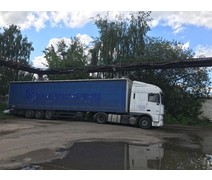 Перевозка фурой 20т с тентом