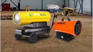 Чем отличается тепловая пушка от тепловентилятора