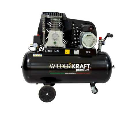 Воздушный ременной компрессор WIEDERKRAFT WDK-91053 Воздушный ременной компрессор WIEDERKRAFT WDK-91053
